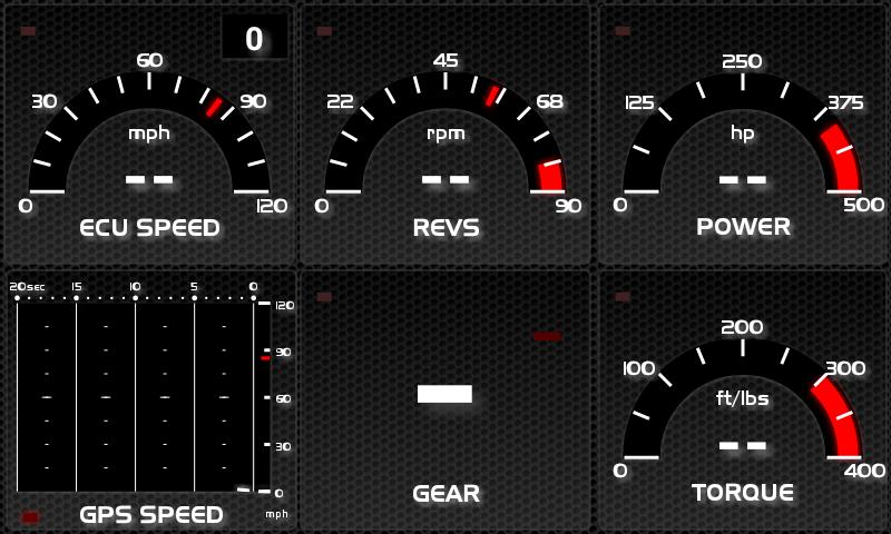 aCarputer GPS OBD Screen 2