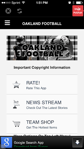 【免費運動App】Oakland Football STREAM-APP點子