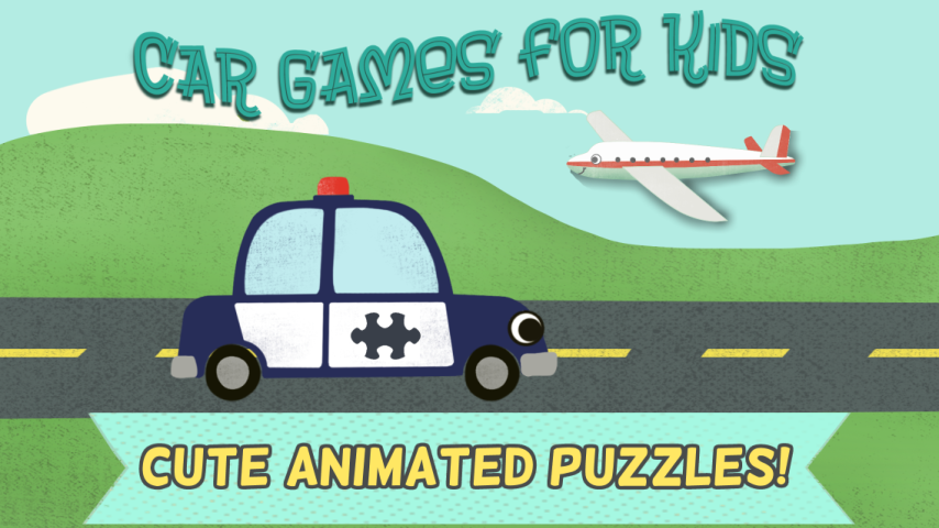 Android application Car Games for Kids: Puzzles screenshort