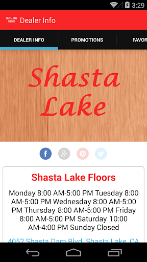 Shasta Lake Floors
