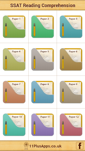 SSAT English Comprehension