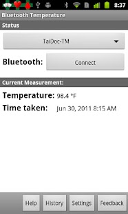 Bluetooth Temperature