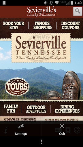 Sevierville’s Smoky Mountains