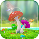 Amazing 3D Mushroom Garden mobile app icon