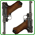 Luger P08 Gun logo