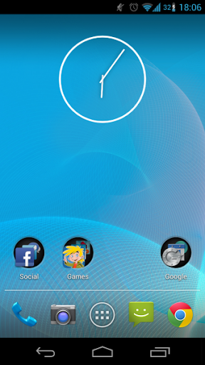 Kitkat Clock Widget