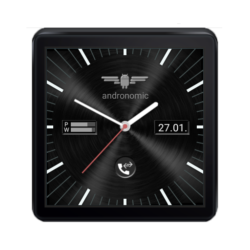 Metal 3DWatch Face AW-02 LOGO-APP點子