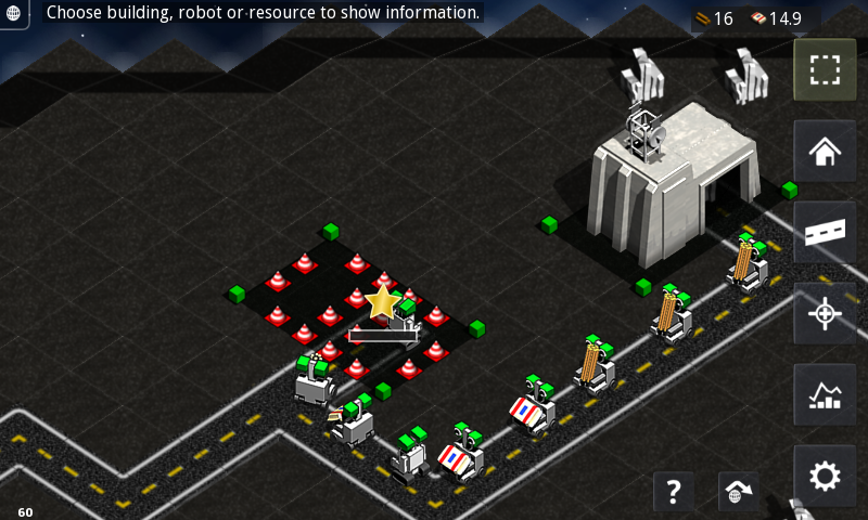 Android application Robotic Planet RTS screenshort