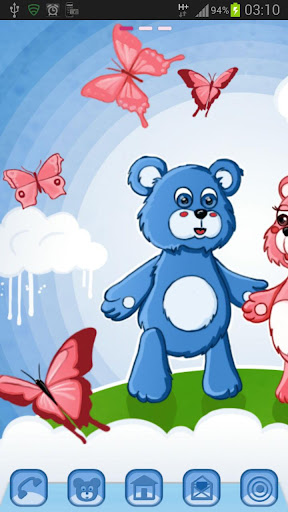 GO Launcher Theme teddy bears