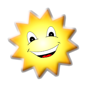 Wake up with the sunrise logo