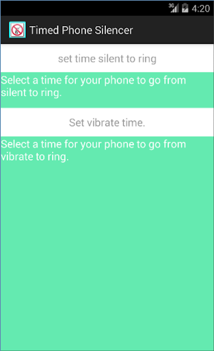 Timed Phone Silencer