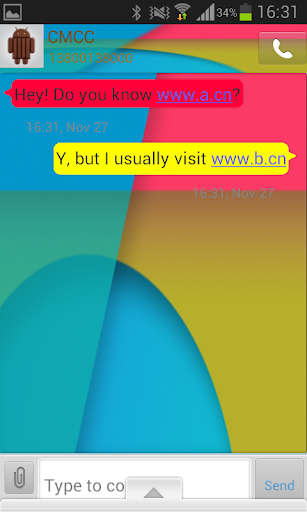 【免費通訊App】Go Sms Pro KitKat Theme-APP點子