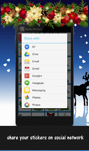 【免費社交App】Santa Stickers-APP點子