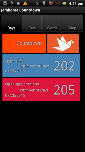 World Scout Jamboree Countdown