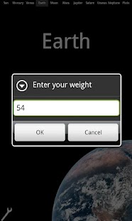 Your weight in Space