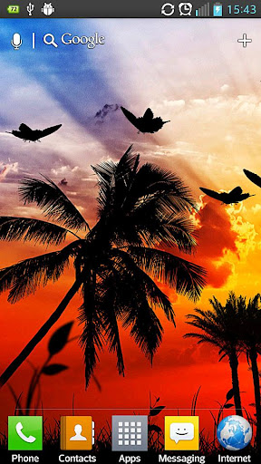 Sunset HD Live Wallpaper