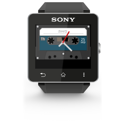 Cassette WatchFaces Free SW2 LOGO-APP點子