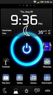 How to mod Black & Blue GO Launcher Theme 1.0 mod apk for android