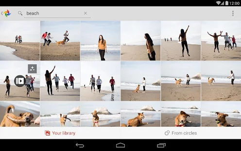 Google+ - screenshot thumbnail