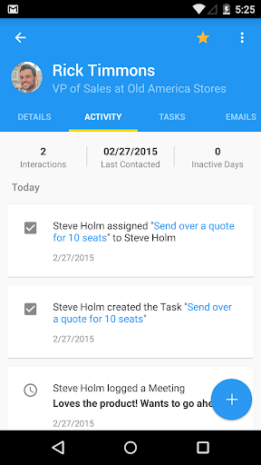 ProsperWorks CRM for Android