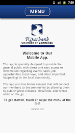 Riverbank Chamber of Commerce poster 1