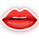 Give a Kiss mobile app icon