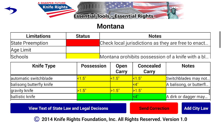 Knife Rights LegalBlade™ Screen 2