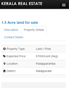 Kerala Real Estate Screenshots 1