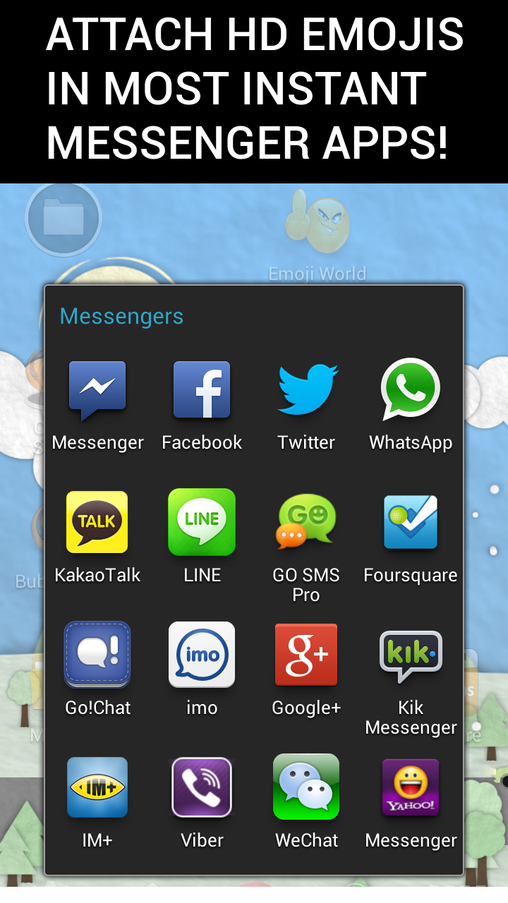Square Emojis by Emoji World ™ Screen 2