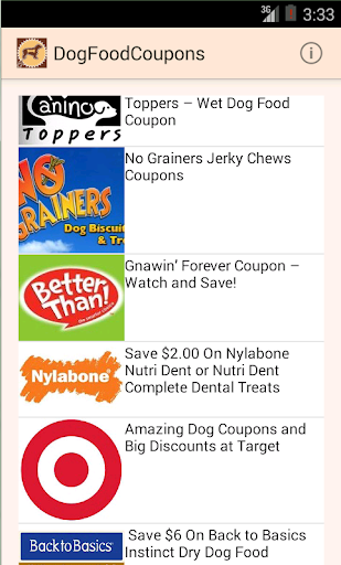 Dog Food Coupons