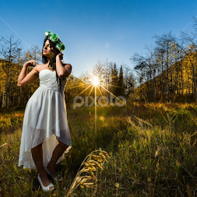 Flower Girl by David Terry - People Fashion