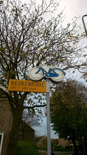 traffic sign Art Nijntje Fiets
