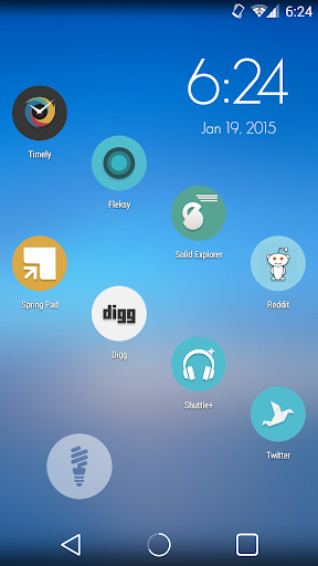 JustNice Flat Round Icon Pack