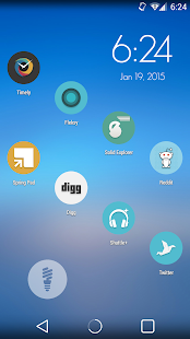 Download JustNice Flat Round Icon Pack APK for PC