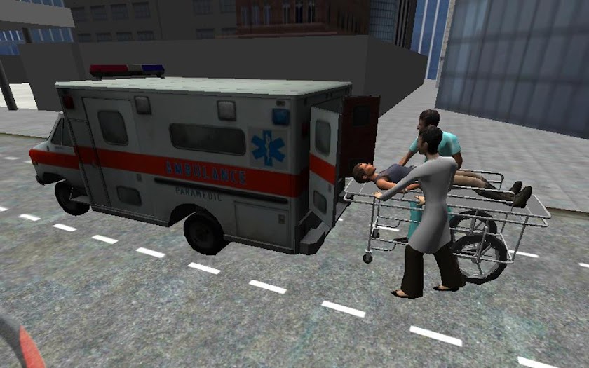 Ambulance Parking 3D Extended Screen 1