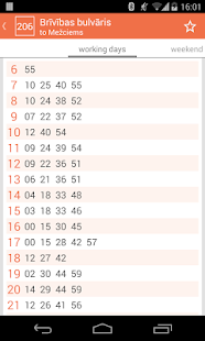 Riga Transport - timetables Screenshots 3
