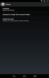 Conv. de texto em voz Google - screenshot thumbnail