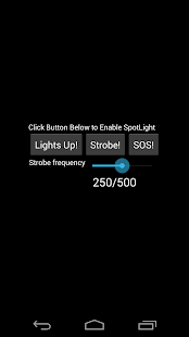 SpotLight [NoAd Flashlight] Screenshots 1