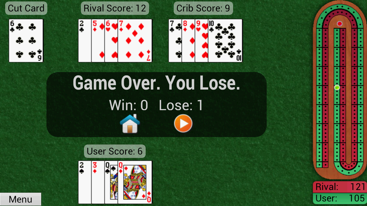 BTO Cribbage Android Apps on Google Play