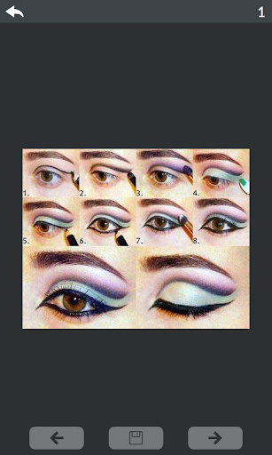 Eyes makeup step by step 4