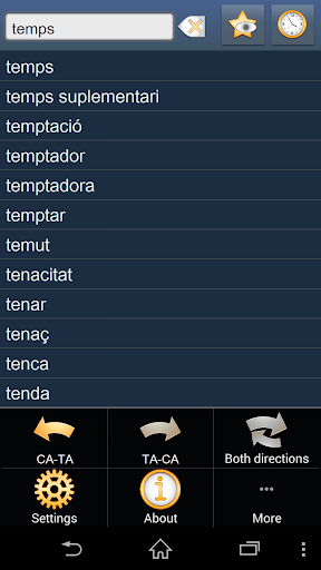 Catalan Tamil dictionary