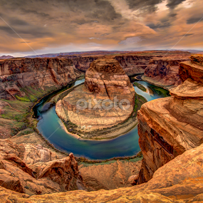  Horseshoe Bend by Victor Martin - Landscapes Caves & Formations