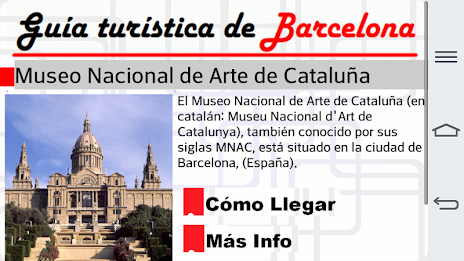 Barcelona tourist guide poster 8