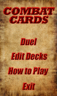 Lastest Combat Cards APK for Android