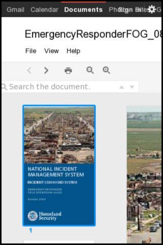 NIMS ICS Emerg Responders FOG Screen 3