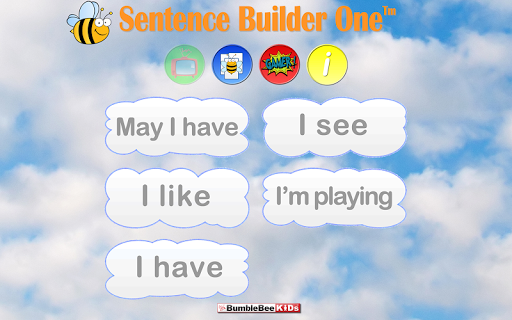 Sentence Builder 1 Flashcards