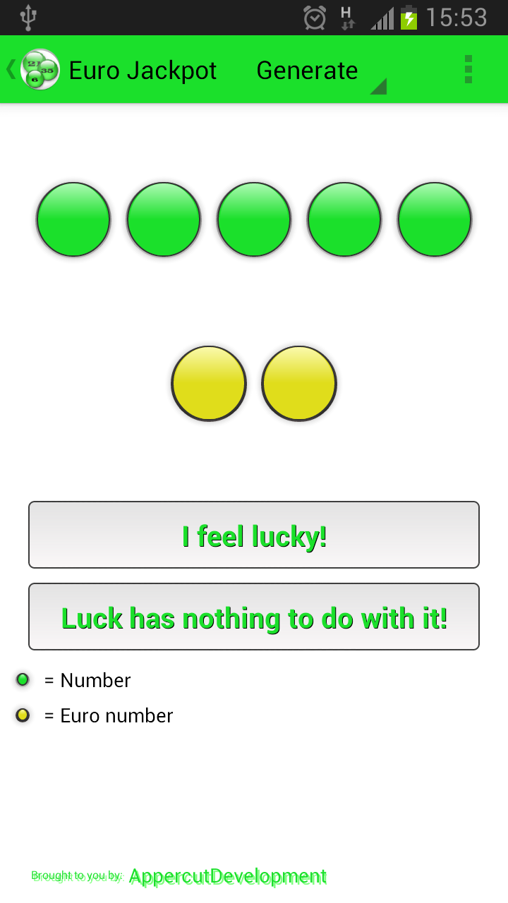 theLottoHub Screen 2