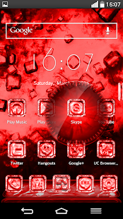 download Next Launcher Theme CrystalR free