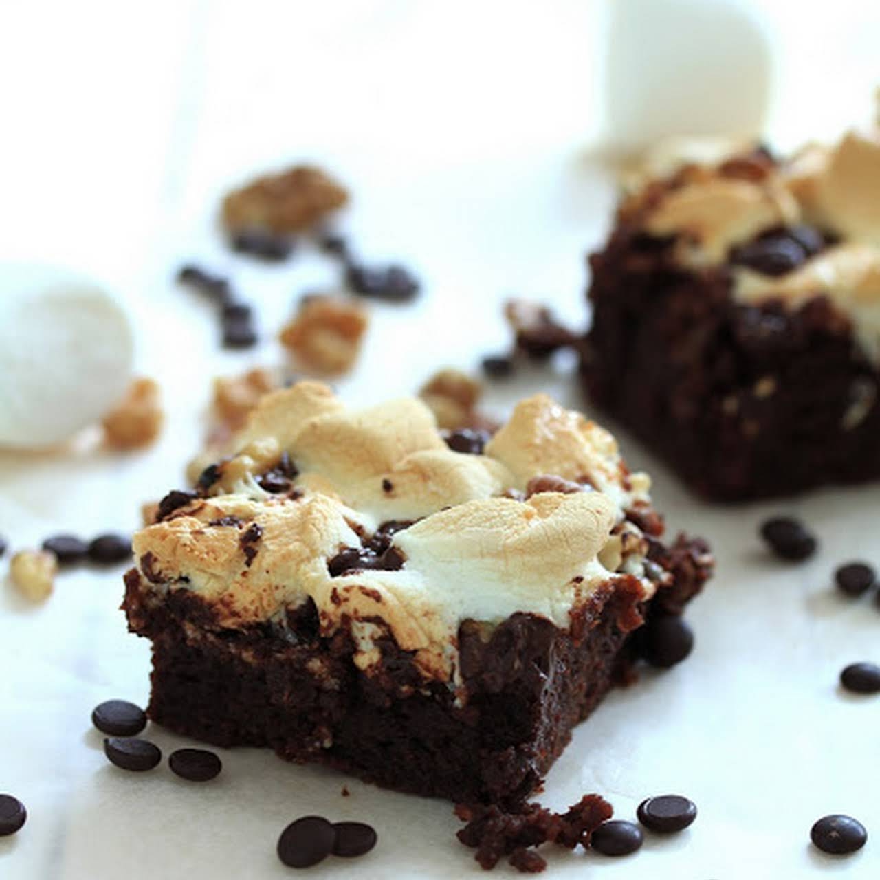 Decadent Rocky Road Brownies Recipe | Yummly