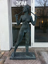 Naked Woman with Bow